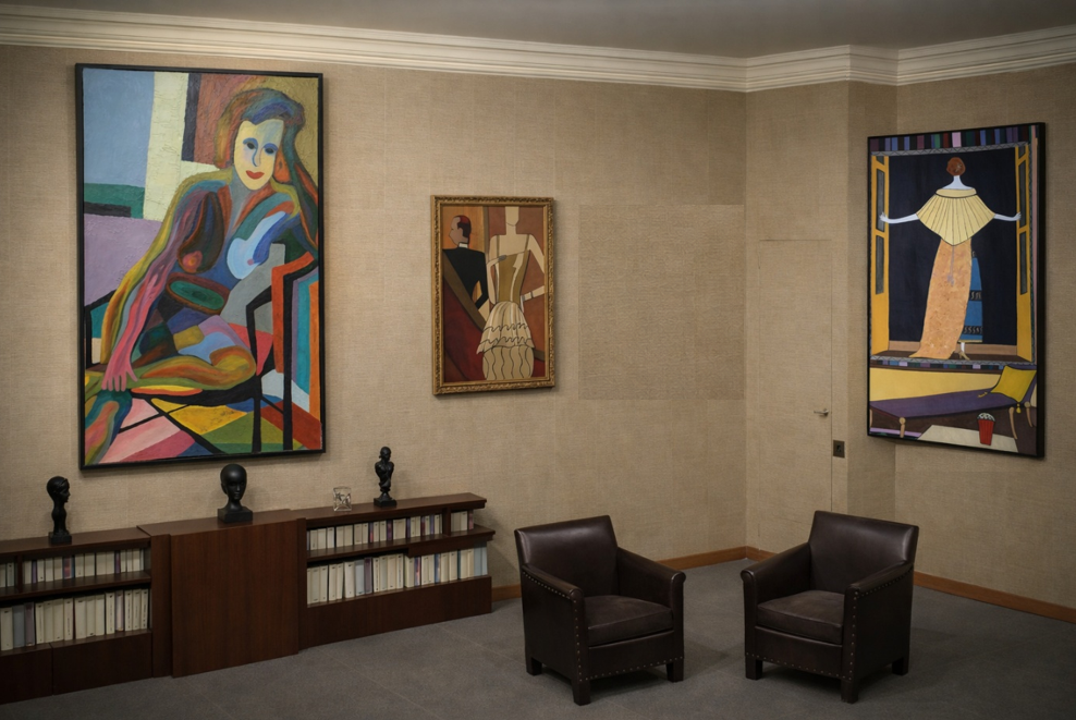 Mur Art déco